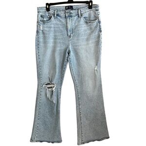 GAP 70’s Flare Size 16 Distressed Light Wash Jeans